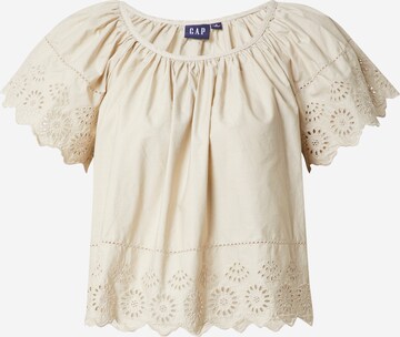 GAP Bluse i beige: forside