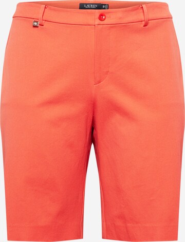 Pantalon chino 'REALEEN' Lauren Ralph Lauren Plus en orange : devant