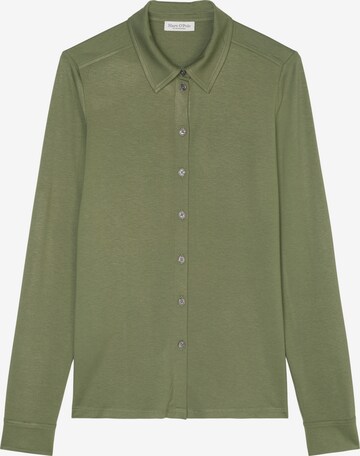 Marc O'Polo Blouse in Groen: voorkant