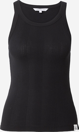 Calvin Klein Jeans Top | črna barva, Prikaz izdelka