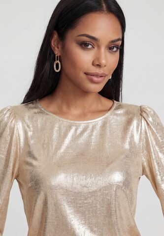 faina Blouse in Gold
