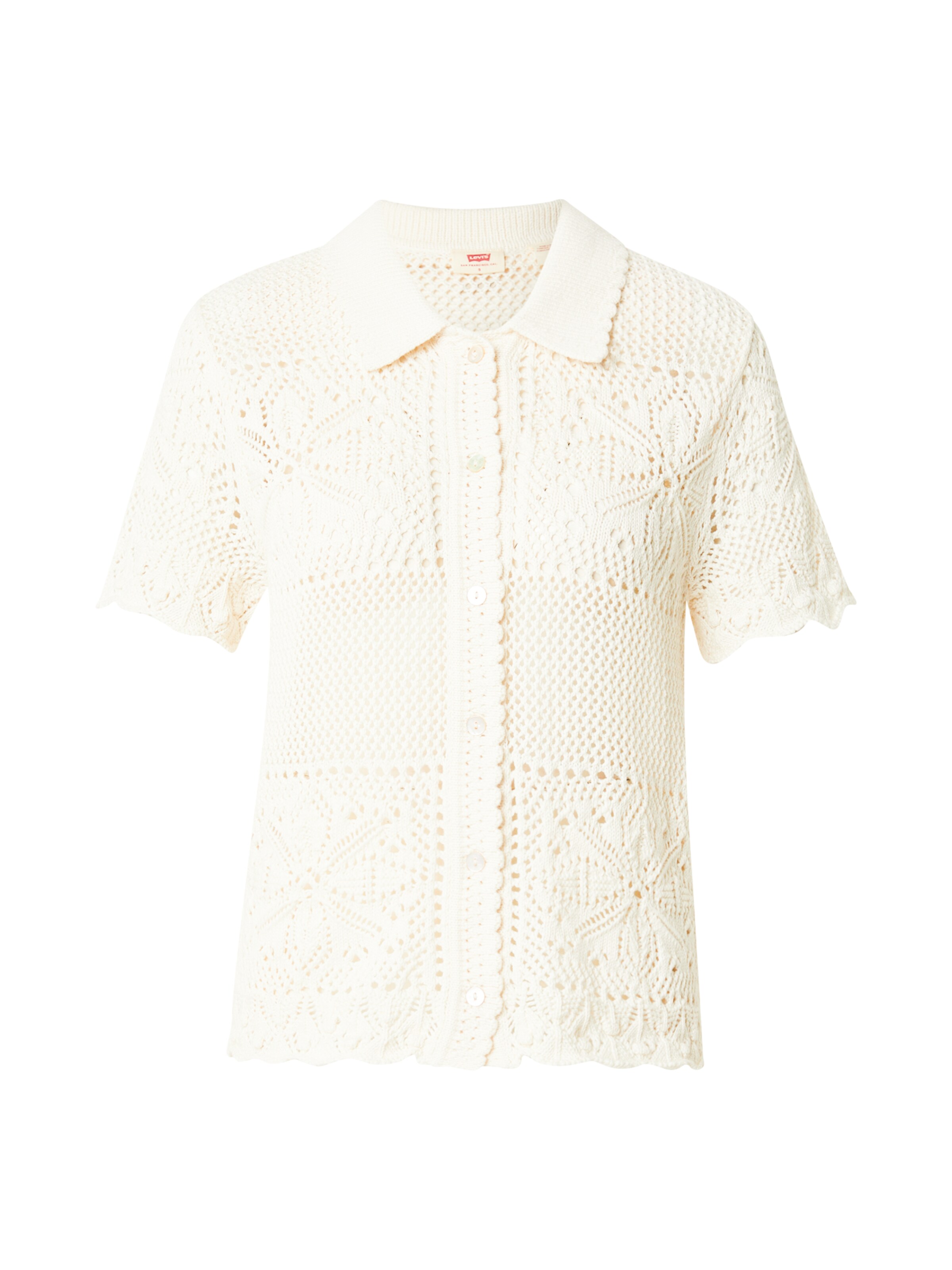 Giacchetta 'Susanna Floral Crochet Shirt' LEVI'S ® di colore bianco, Visualizzazione prodotti