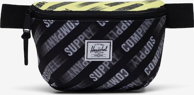 Herschel Bæltetaske 'Fourteen' i pastelgul / sort / hvid, Produktvisning