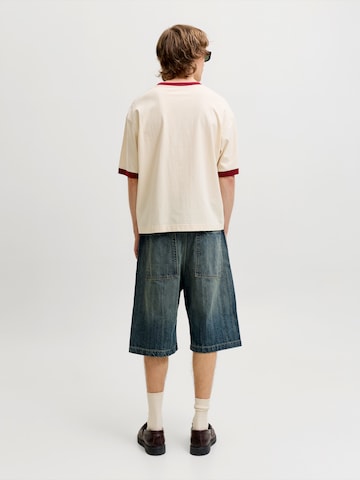 JACK & JONES Voľný strih Džínsy 'JJIRON JJELI' - Modrá