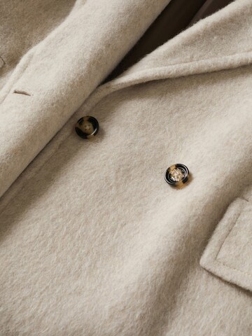 MANGO Between-Seasons Coat 'Ice' in Beige