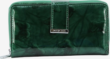 Jennifer Jones Wallet in Green: front