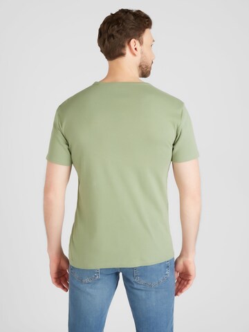 MUSTANG Koszulka 'Allen' w kolorze zielony