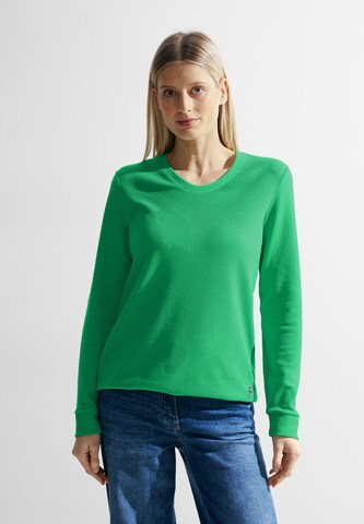 CECIL Shirt 'Ottoman' in Green: front
