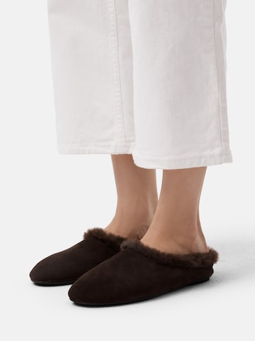 L37 HANDMADE SHOES Instappers 'ETERNAL SILENCE' in Bruin