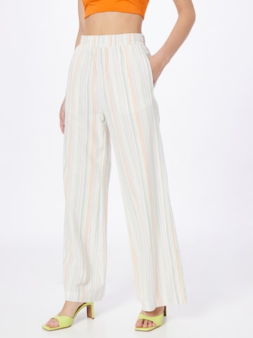 Wide Leg Pantalon Cotton On en blanc : devant