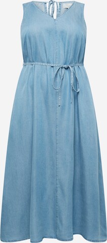 ONLY Carmakoma Dress 'CARBRIGHTON' in Blue: front