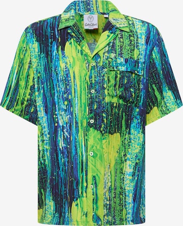 Carlo Colucci Regular fit Button Up Shirt 'Fasoli' in Mixed colours: front