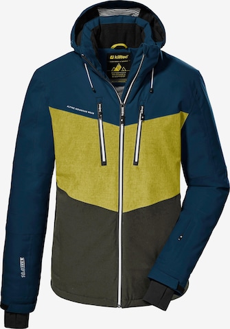 KILLTEC Athletic Jacket 'KSW 45' in Blue: front