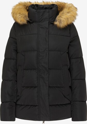 usha BLUE LABEL Winter Jacket in Black: front