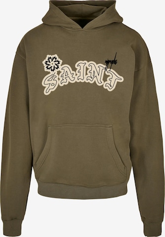Sweat-shirt 'Saint' MJ Gonzales en vert : devant