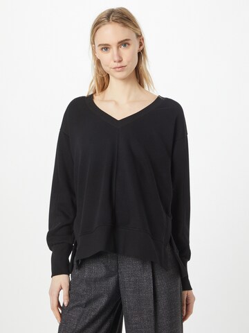 Sweat-shirt Smith&Soul en noir : devant