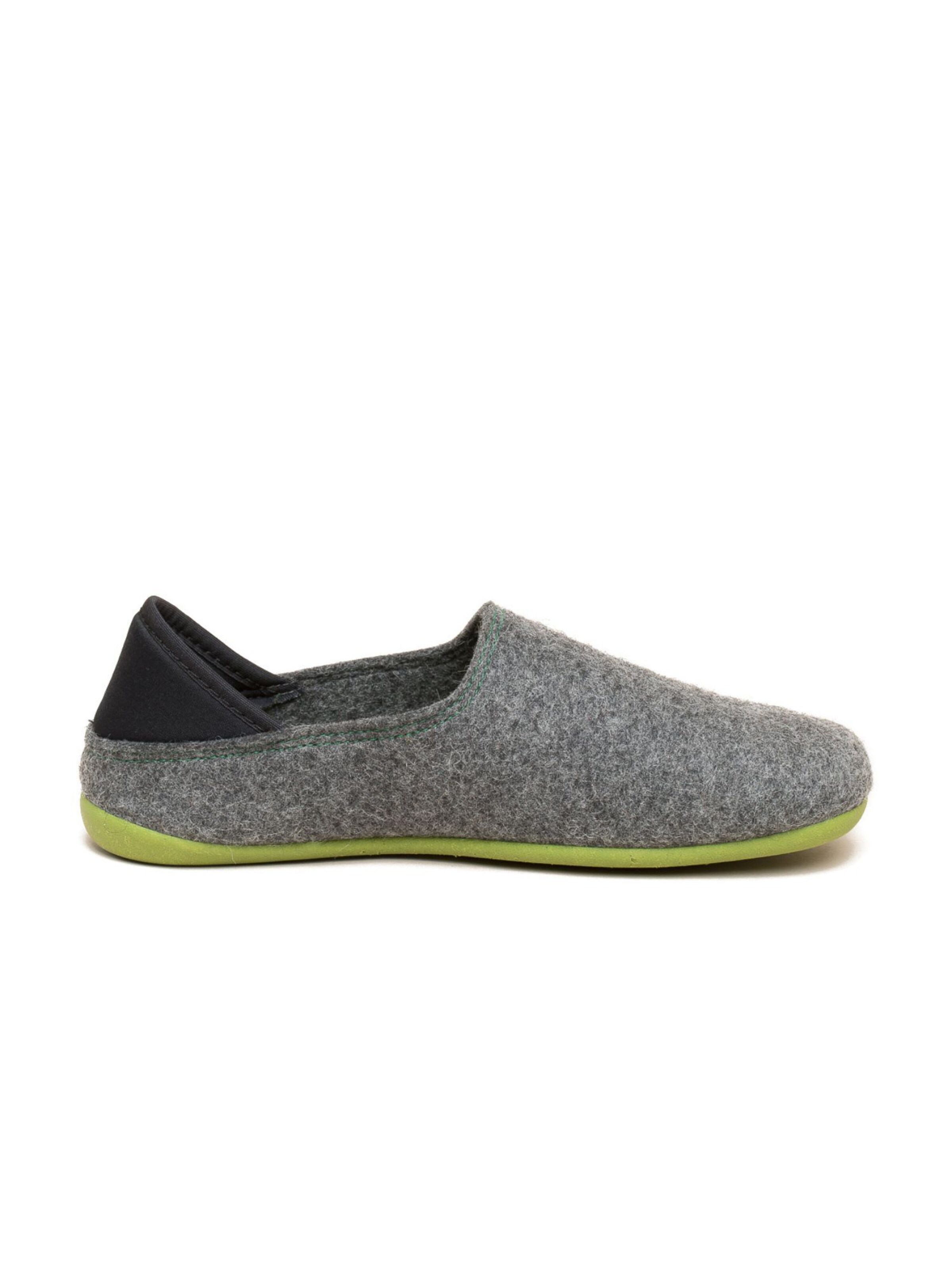 Gottstein Hausschuh 'Filzpantoffel Wool Slip-On'‌‌‌‌ in Grau