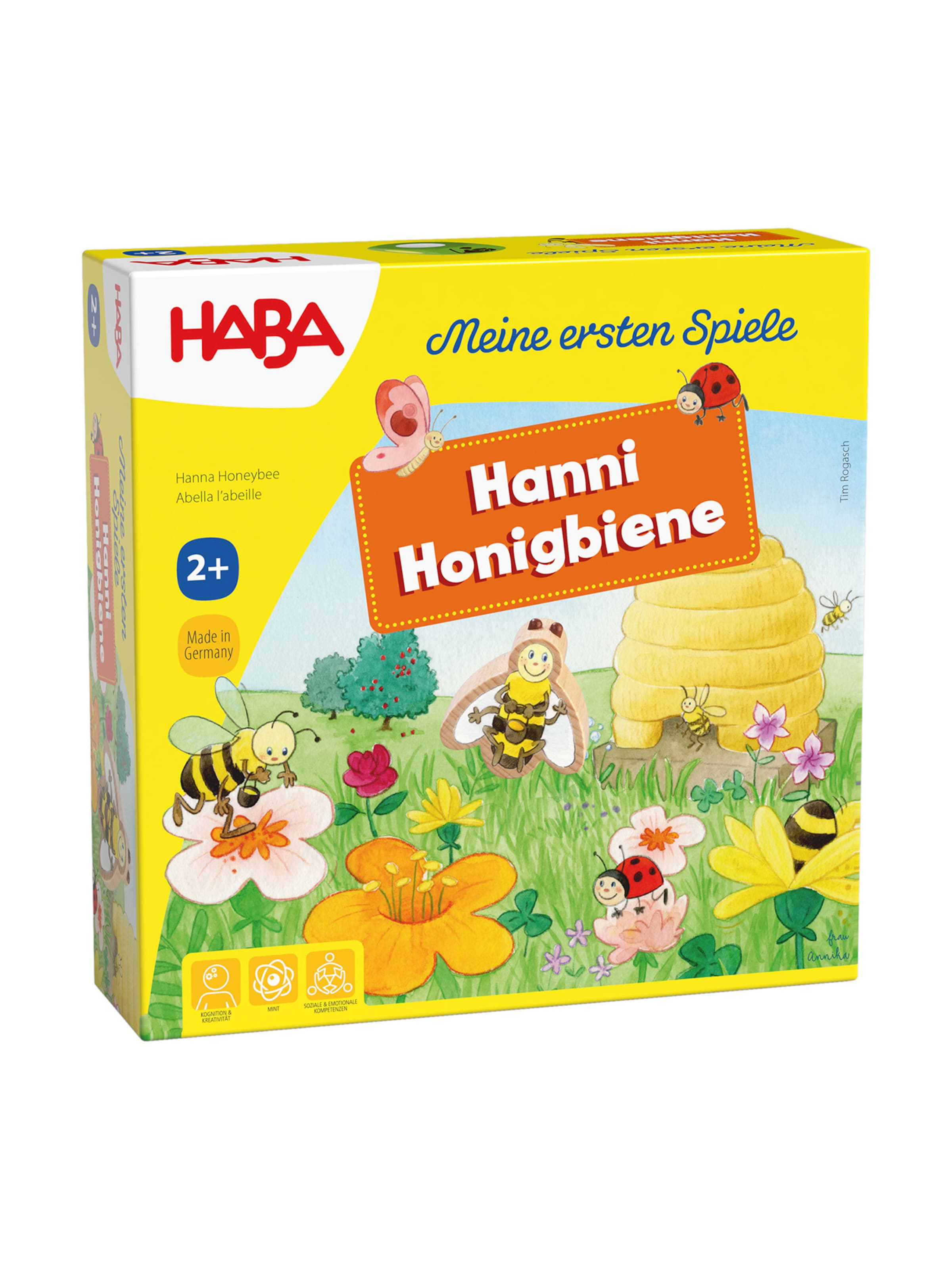 HABA Game ' Meine ersten Spiele – Hanni Honigbiene ' in Mixed colors: front