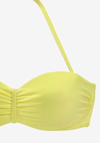 VIVANCE - Bandeau Biquíni em amarelo