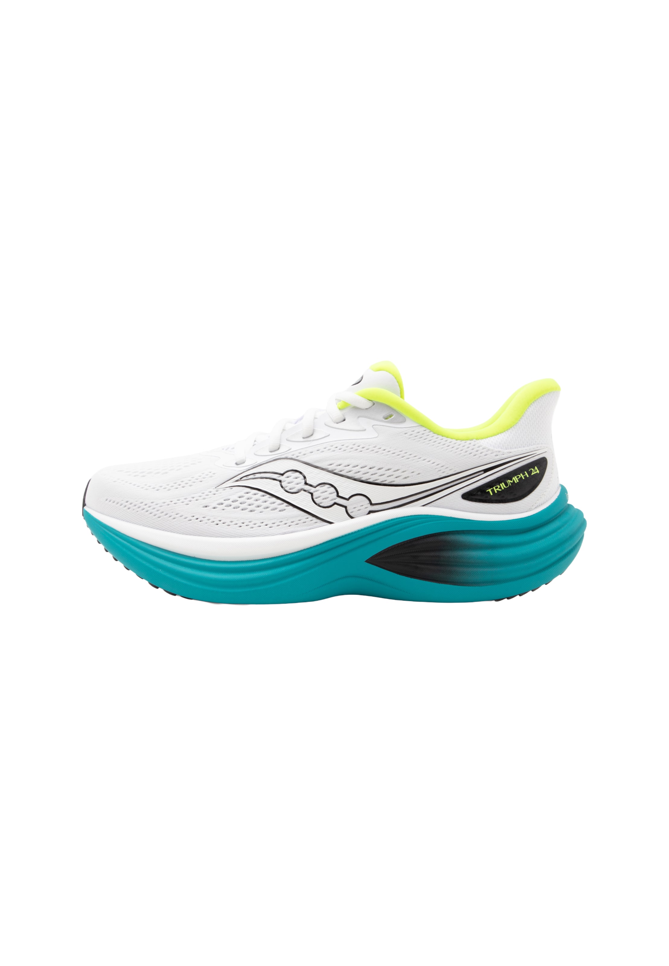 saucony Обувь для бега 'TRIUMPH 24' в Белый: спереди