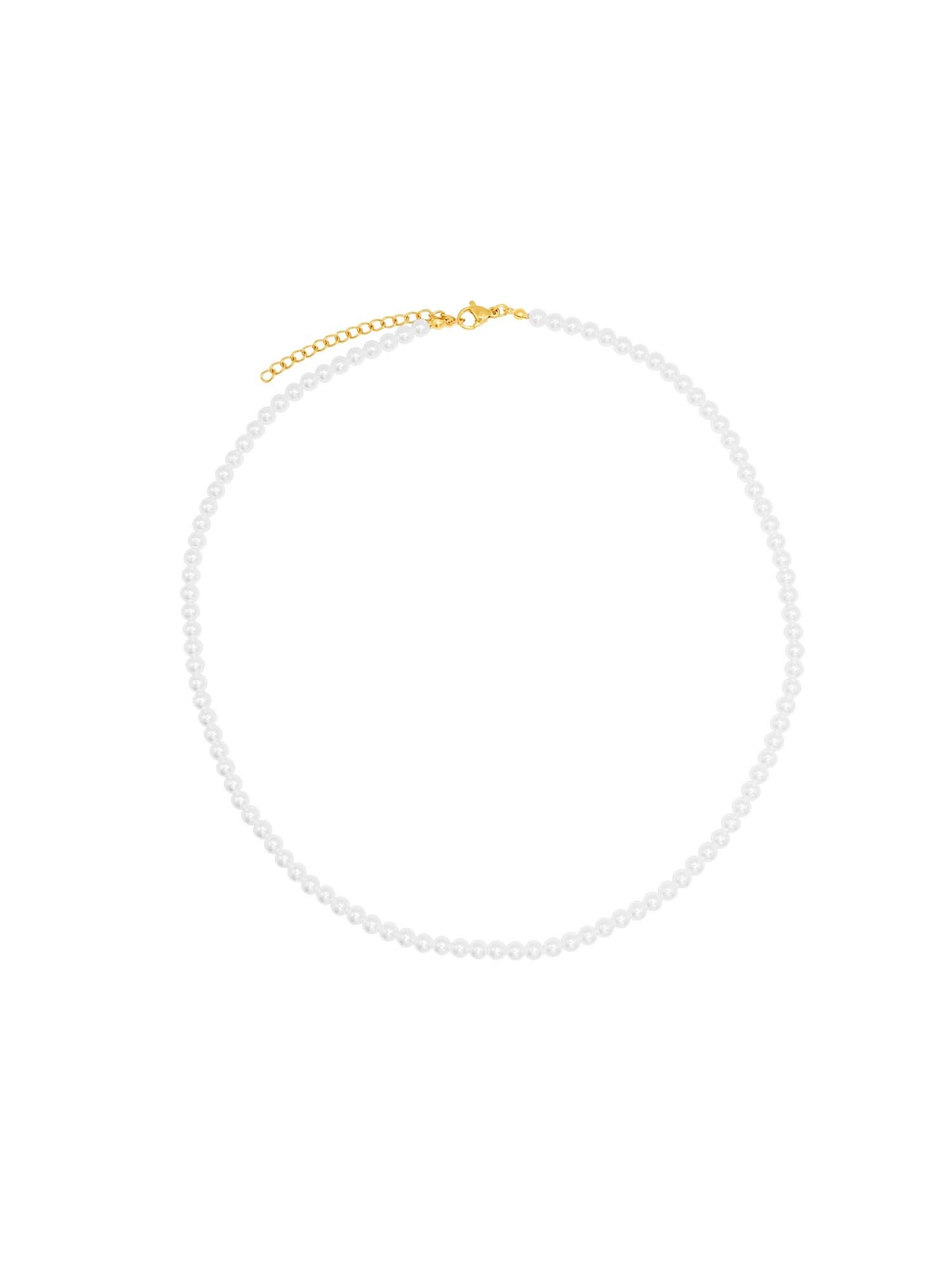 Heideman Kette 'Clara' in Weiß: Vorderseite