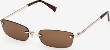 GUESS Zonnebril in Goud: voorkant