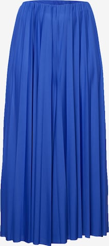 Guido Maria Kretschmer Curvy Zvonové kalhoty Kalhoty 'Samantha' – modrá: přední strana
