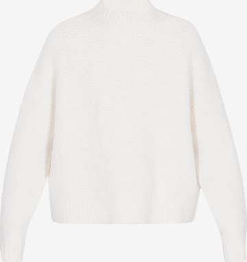 Pulovere dimensiuni mari de la usha WHITE LABEL pe alb: față