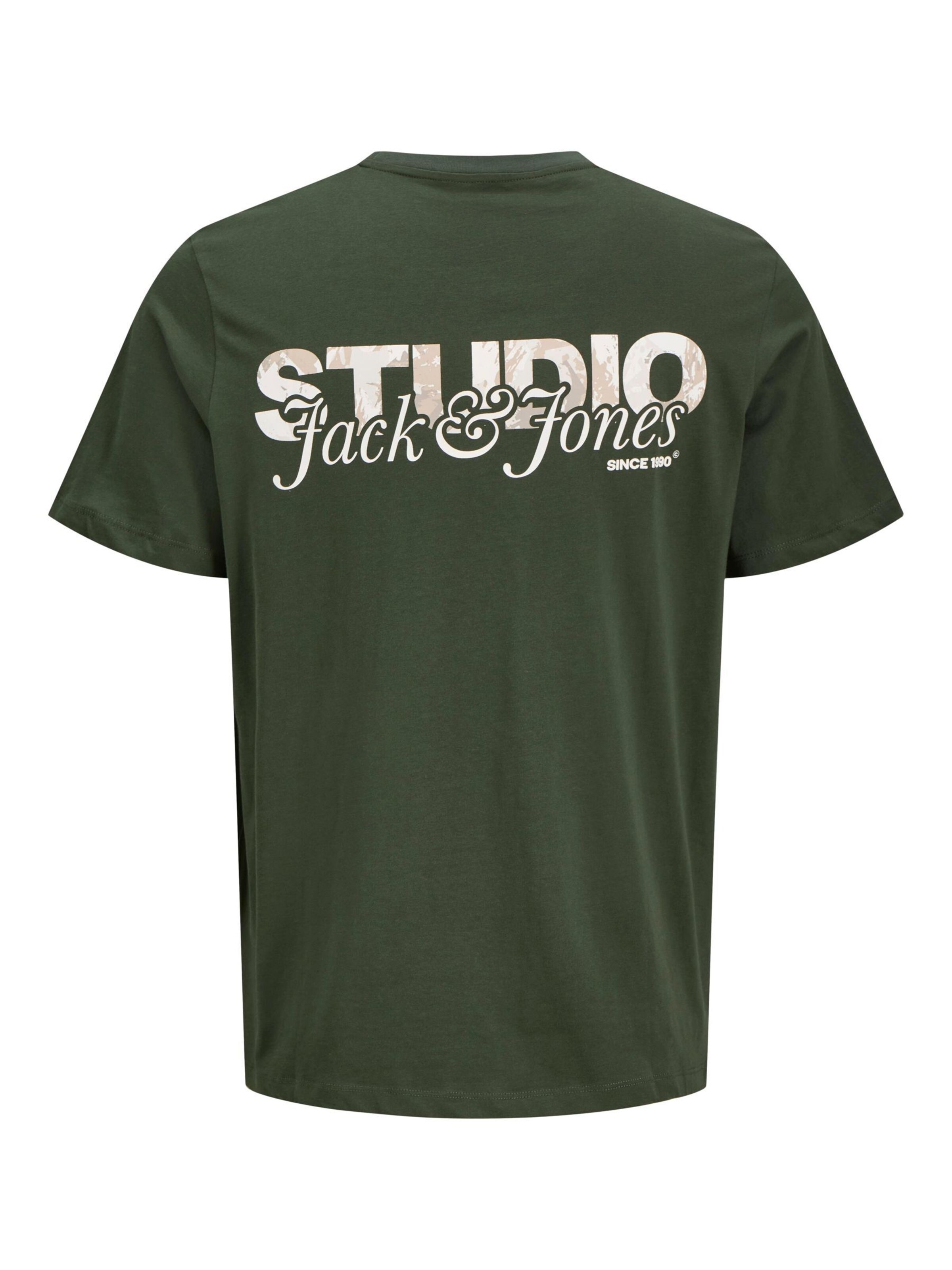 T-Shirt Jack & Jones Plus en vert