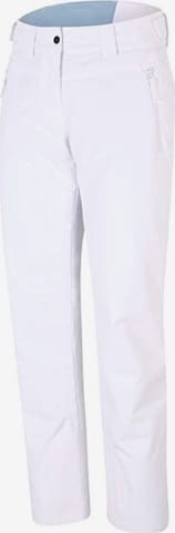 ZIENER Workout Pants ' PANJA ' in White: front