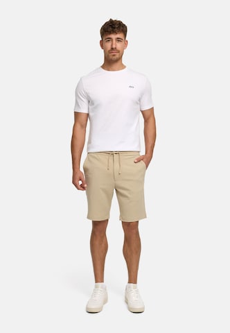 JEFF Regular Broek in Beige