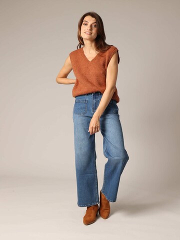 Pull-over 'Pia' Deeluxe en orange