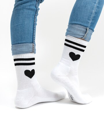 Occulto Athletic Socks 'Venus' in White
