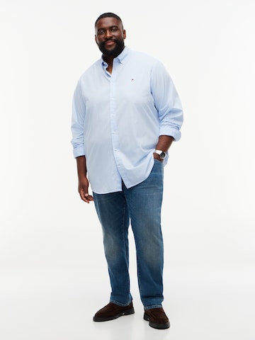 Tommy Hilfiger Big & Tall Regular fit Overhemd in Blauw