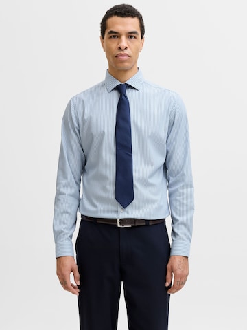 JACK & JONES Slim Fit Skjorte 'JPRBLParker' i blå: forside