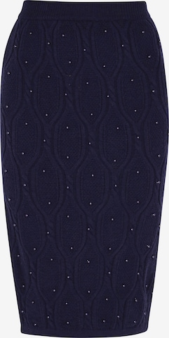 Jupe 'Fashion Look' faina en bleu : devant