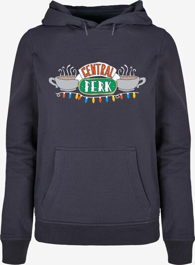 ABSOLUTE CULT Sweat-shirt 'Friends - Central Perk Christmas Lights' en beige / bleu marine / roseau / orange, Vue avec produit