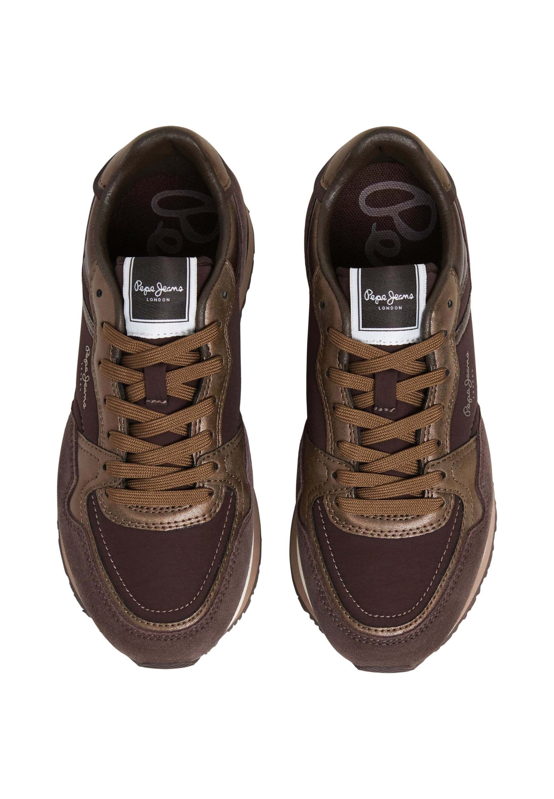 Pepe Jeans - Zapatillas deportivas bajas 'Nala Night' en marrón