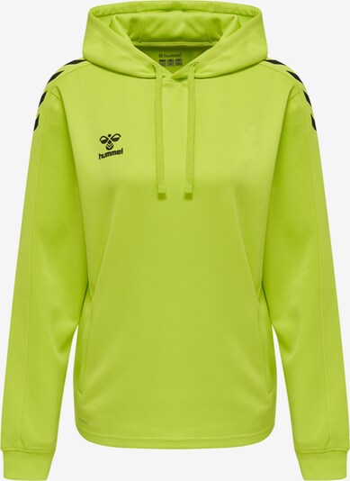 Hummel Sportsweatshirt in XXL in kiwi / schwarz, Produktansicht