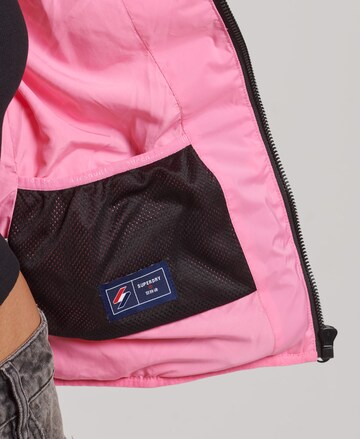 Giacca invernale di Superdry in rosa