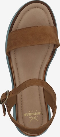 SANSIBAR Sandals in Brown