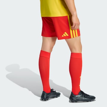 ADIDAS PERFORMANCE Regular Workout Pants 'RC Lens 26/27' in Red