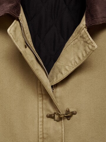 MANGO Between-season jacket 'Hannah' in Green
