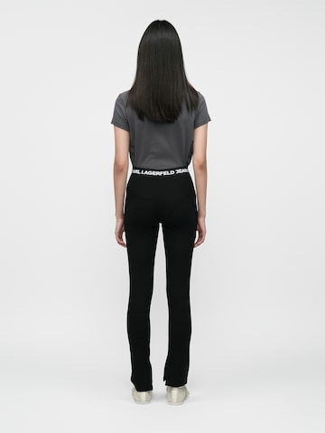KARL LAGERFELD JEANS Скинни Леггинсы 'Milano' в Черный