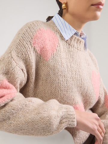 smėlio ZABAIONE Megztinis 'Bo44nita'