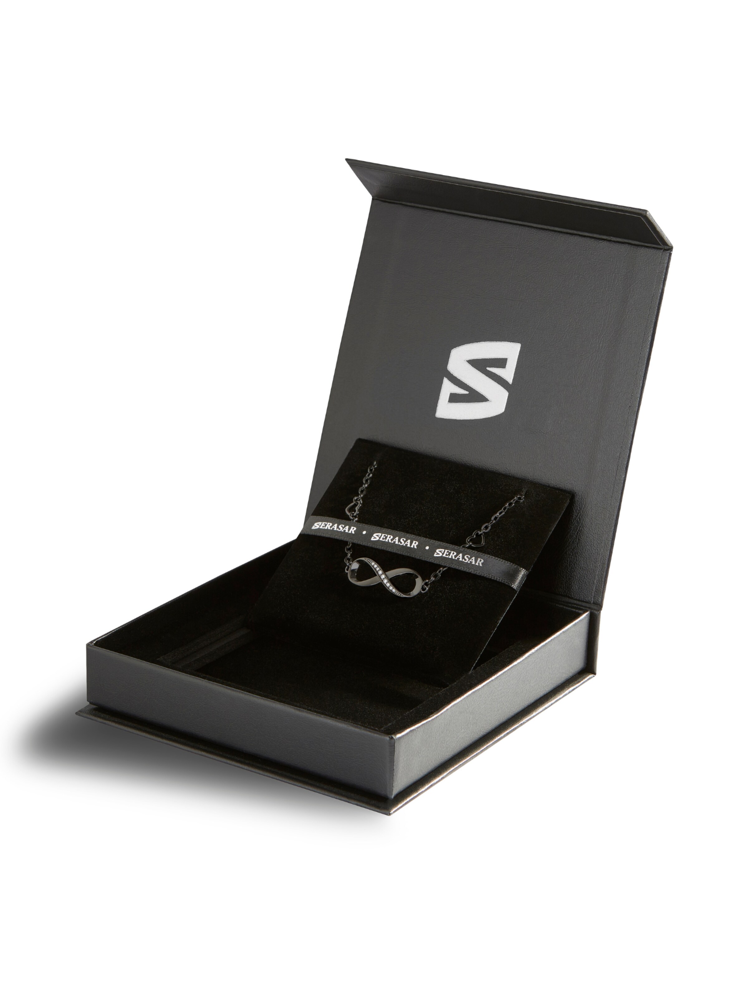 SERASAR Bracelet 'Anklet Infinity' in Black