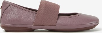 CAMPER Ballet Flats with Strap 'Nina' in Purple