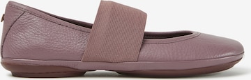 CAMPER Ballet Flats with Strap 'Nina' in Purple