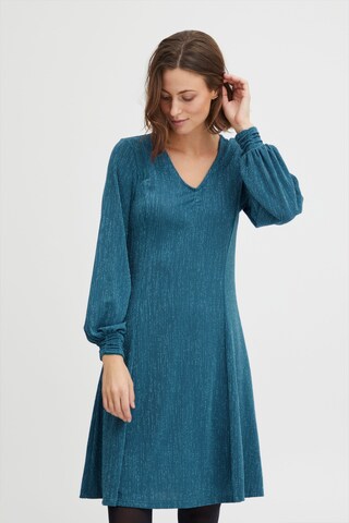 Fransa Dress in Blue: front