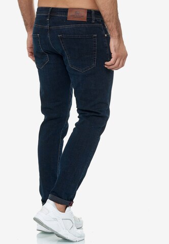 Redbridge Slimfit Jeanshose 'Tempe' in Blau